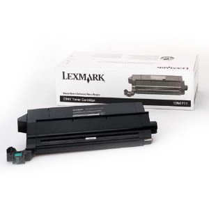 ..OEM Lexmark 12N0771 Black Toner Cartridge with OCR (14,000 page yield)