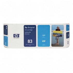 ..OEM HP C4941A (HP 83) UV Cyan Ink Cartridge