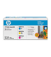 ..OEM HP CE257A Color, Combo Pack, Toner Printer Cartridges