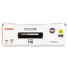 ..OEM Canon 1977B001AA (CRG-116) Yellow Toner Cartridge (1,500 page yield)