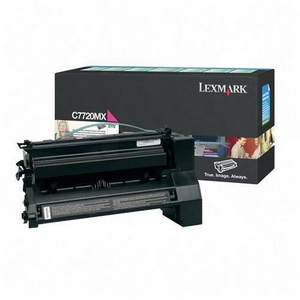 ..OEM Lexmark C7720MX Magenta, Extra Hi-Yield, Return Program, Print Cartridge (15,000 page yield)