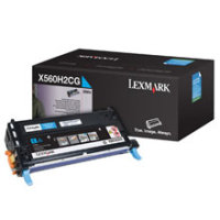 ..OEM Lexmark X560H2CG Cyan, Hi-Yield, Toner Printer Cartridge (10,000 page yield)