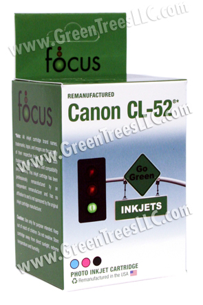 Canon 0619B002 (CL-52) Photo Color Remanufactured Inkjet Cartridge