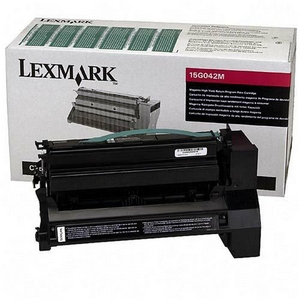 ..OEM Lexmark 15G042M Magenta, Hi-Yield, Return Program, Print Cartridge (15,000 page yield)