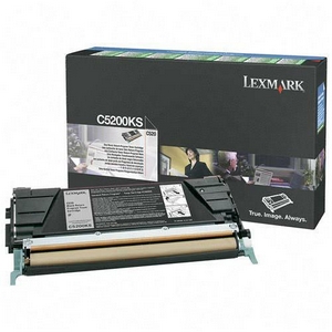 ..OEM Lexmark C5200KS Black, Return Program, Toner Cartridge (1,500 page yield)