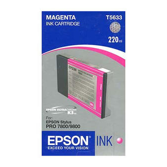 ..OEM Epson T563300 Magenta, Hi-Yield, Inkjet Cartridge, 220 ml