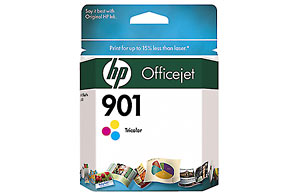 ..OEM HP CC656AN (HP 901) Tri-Color Printer Inkjet Cartridge (360 page yield)