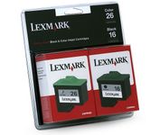 ..OEM Lexmark 10N0202 (#16/26) Black/Tri-Color, 2-pack, Ink Cartridges