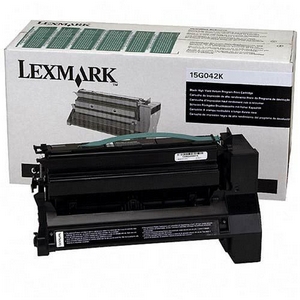 ..OEM Lexmark 15G042K Black, Hi-Yield, Return Program, Print Cartridge (15,000 page yield)