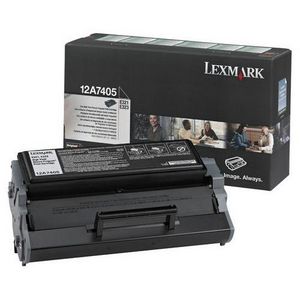 ..OEM Lexmark 12A7405 Black, Hi-Yield, Return Program, Print Cartridge (6,000 page yield)