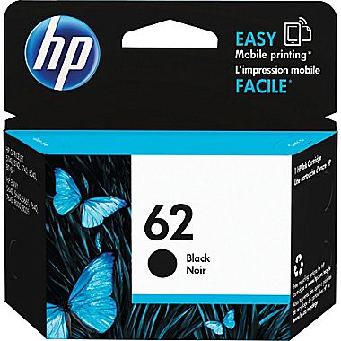 ..OEM HP C2P04AN (HP 62) Black Inkjet Cartridge (200 page yield)