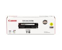 ..OEM Canon 12659B001AA (CRG-118) Yellow Toner Cartridge (2,900 page yield)