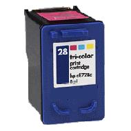 HP C8728AN (HP 28) Tri-Color Remanufactured Inkjet Cartridge (240 page yield)