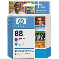 ..OEM HP C9381A (HP 88) Black / Yellow InkJet Printhead