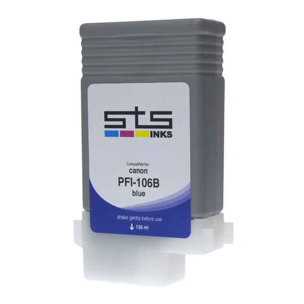 .Canon PFI-106B Blue Compatible Pigment Ink Cartridge (130 ml)