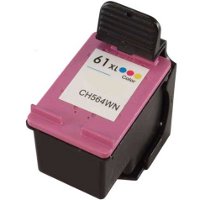 HP CH564WN (HP 61XL) Tri-Color, Hi-Yield, Remanufactured Inkjet Cartridge (330 page yield)