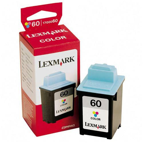 ..OEM Lexmark 17G0060 (#60) Tri-Color Inkjet Cartridge (225 page yield)