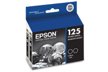 ..OEM Epson T125120-D2 (2) Black, Hi-Yield, Combo Pack Ink Cartridges