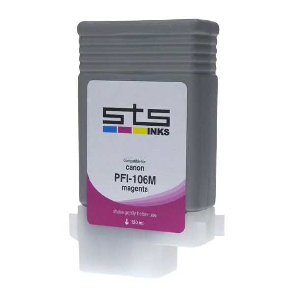 .Canon PFI-106M Magenta Compatible Pigment Ink Cartridge (130 ml)