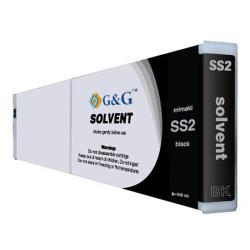 .Mimaki SPC 0380 Black Compatible SS2 Solvent Ink Cartridge (440 ml)