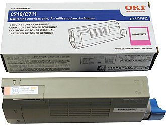 ..OEM Okidata 44318602 Magenta Toner Cartridge (11,500 page yield)