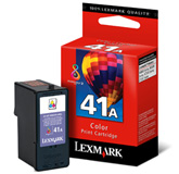 ..OEM Lexmark 18Y0341 (#41A) Tri-Color Inkjet Printer Cartridge (210 page yield)
