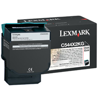 ..OEM Lexmark C544X2KG Black, Extra Hi-Yield, Toner Cartridge (6,000 page yield)
