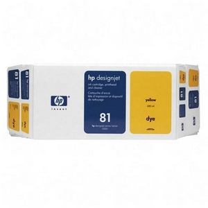 ..OEM HP C4993A (HP 81) Yellow, Value-Pack Cartridge/Printhead/Cleaner