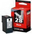 ..OEM Lexmark 18C1428 (#28) Black, Return Program, Printer Inkjet Cartridge