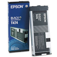 ..OEM Epson T474011 Black Inkjet Cartridge, 220 ml