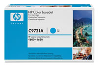 ..OEM HP C9721A (HP 641A) Cyan Toner Cartridge (8,000 page yield)