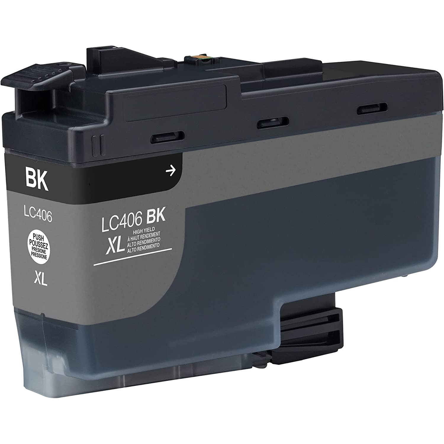 .Brother LC-406XLBK Black Hi-Yield Compatible Ink Cartridge (6,000 page yield)