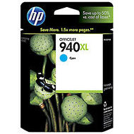 ..OEM HP C4907AN (HP 940XL) Cyan, Hi-Yield, Inkjet Printer Cartridge (1,400 page yield)