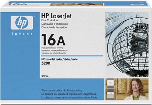 ..OEM HP Q7516A (HP 16A) Black Laser Toner Cartridge (12,000 page yield)