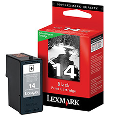 ..OEM Lexmark 18C2090 (#14) Black, Return Program, Printer Inkjet Cartridge