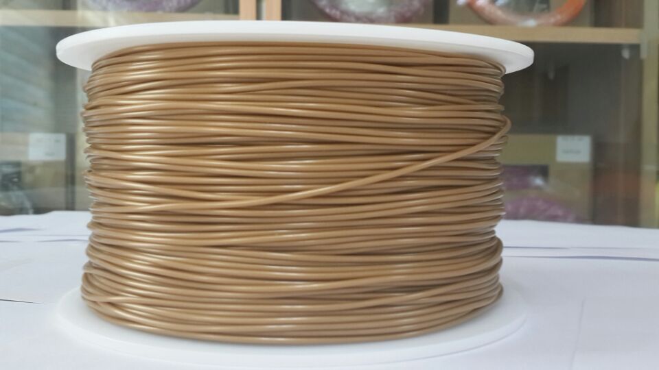 Sold Gold 3D Printing 1.75mm PLA Filament Roll