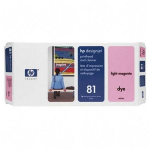 ..OEM HP C4955A (HP 81) Light Magenta, Dye Printhead/Cleaner