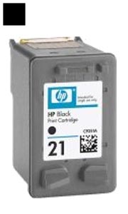 HP C9351AN (HP 21) Black Remanufactured Inkjet Cartridge (150 page yield)