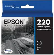 ..OEM Epson T220120 Black Ink Cartridge (175 page yield)