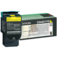 ..OEM Lexmark C544X1YG Yellow, Extra Hi-Yield, Return Program, Toner Cartridge (4,000 page yield)