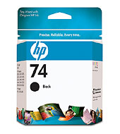 ..OEM HP CB335WN (HP 74) Black Printer Inkjet Cartridge (200 page yield)