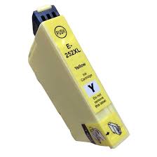 Epson T252XL420 Yellow, Hi-Yield, Remanufactured Ink Cartridges (1,100 page yield)