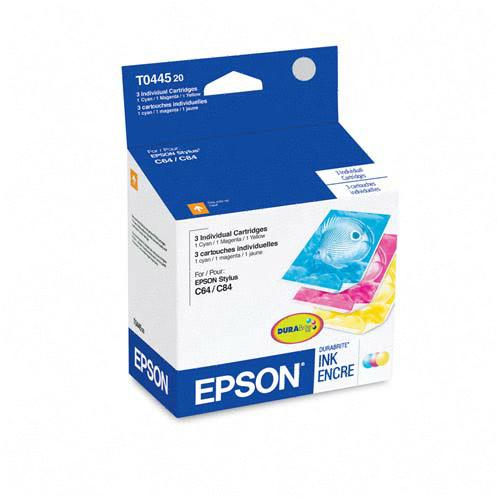 ..OEM Epson T044520 Color Multi-Pack, C/M/Y, Ink Cartridges