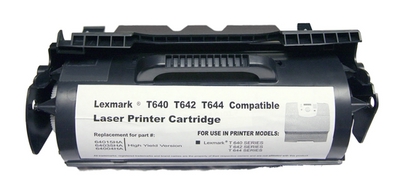 Lexmark 64035HA Black, Hi-Yield, Remanufactured Toner Cartridge (21,000 page yield)