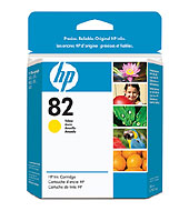 ..OEM HP CH568A (HP 82) Yellow Inkjet Printer Cartridge, 28 ml