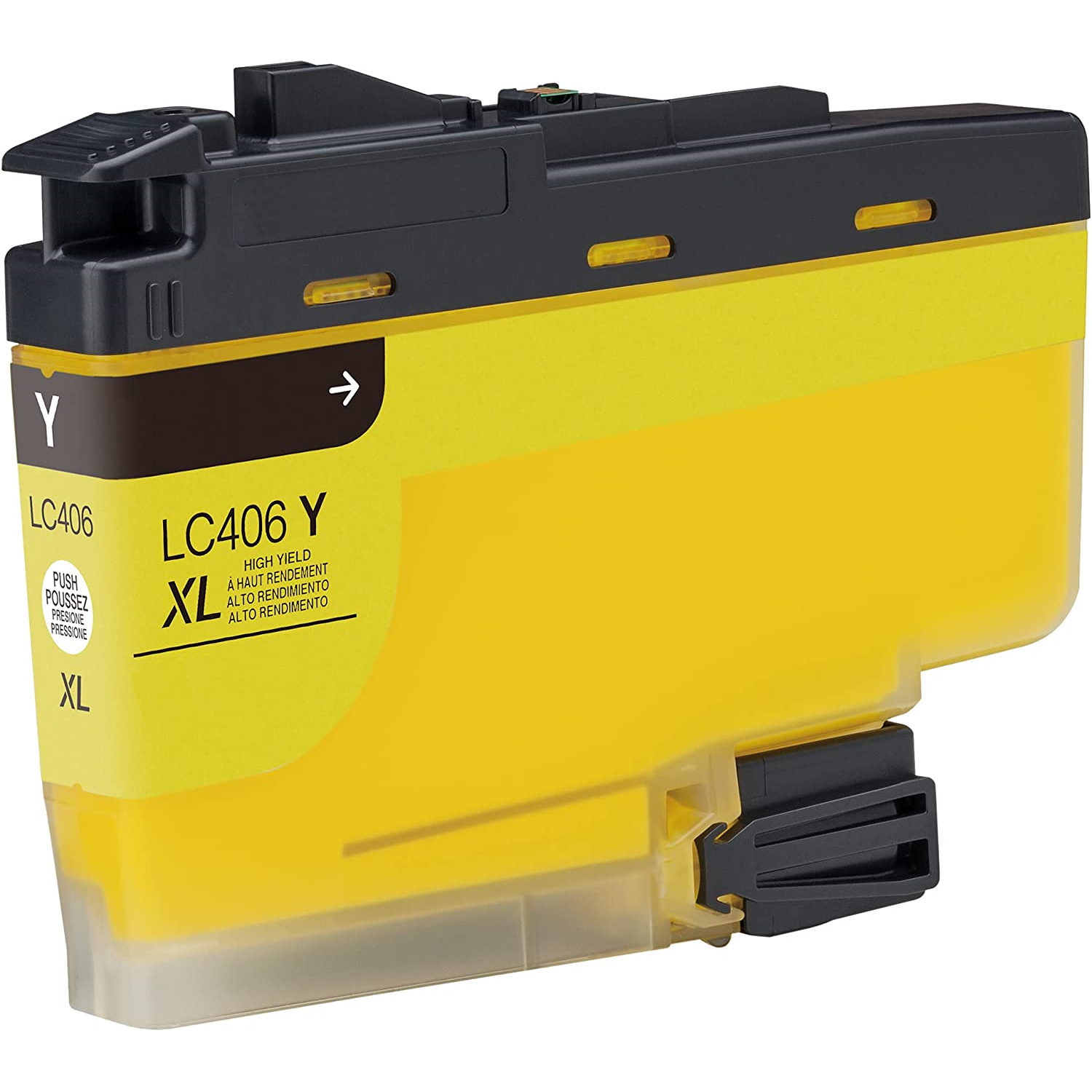 .Brother LC-406XLY Yellow Hi-Yield Compatible Ink Cartridge (5,000 page yield)