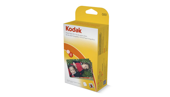 ..OEM Kodak 1410596 (Type G-50) Color Ribbon Cassette/ 4x6 Photo Paper (50 sheets)
