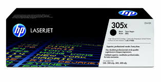 ..OEM HP CE410X (305X) Black, Hi-Yield, Toner Cartridge (4,000 page yield)