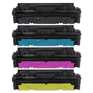 .HP CF202X-VB (414X) Hi Yield Compatible (BK/C/M/Y) 4-pack Toner Cartridges w/chips