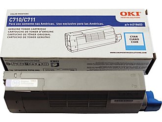 ..OEM Okidata 44318603 Cyan Toner Cartridge (11,500 page yield)